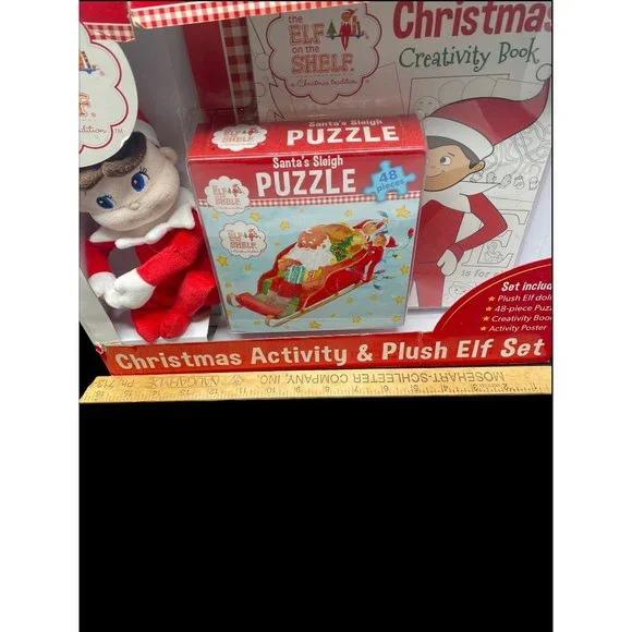 The Elf On The Shelf Christmas Activity And Plush Elf Set - Picture 3 of 4
